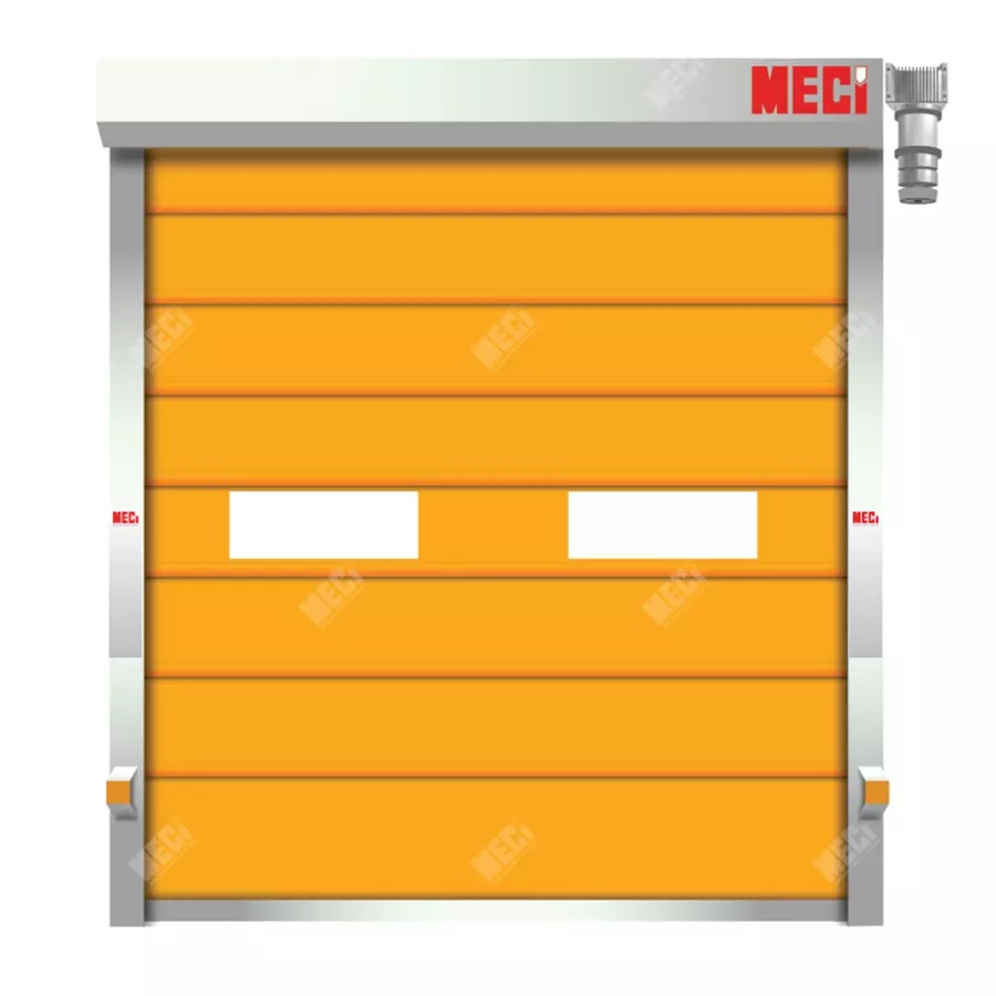 Mô hình cửa màu vàng