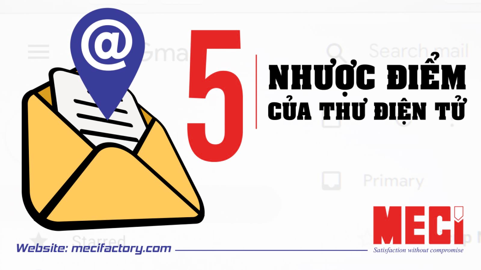 nhược điểm của thư điện tử
