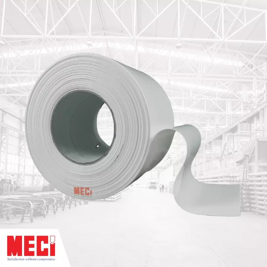 Cuộn nhựa PVC trắng