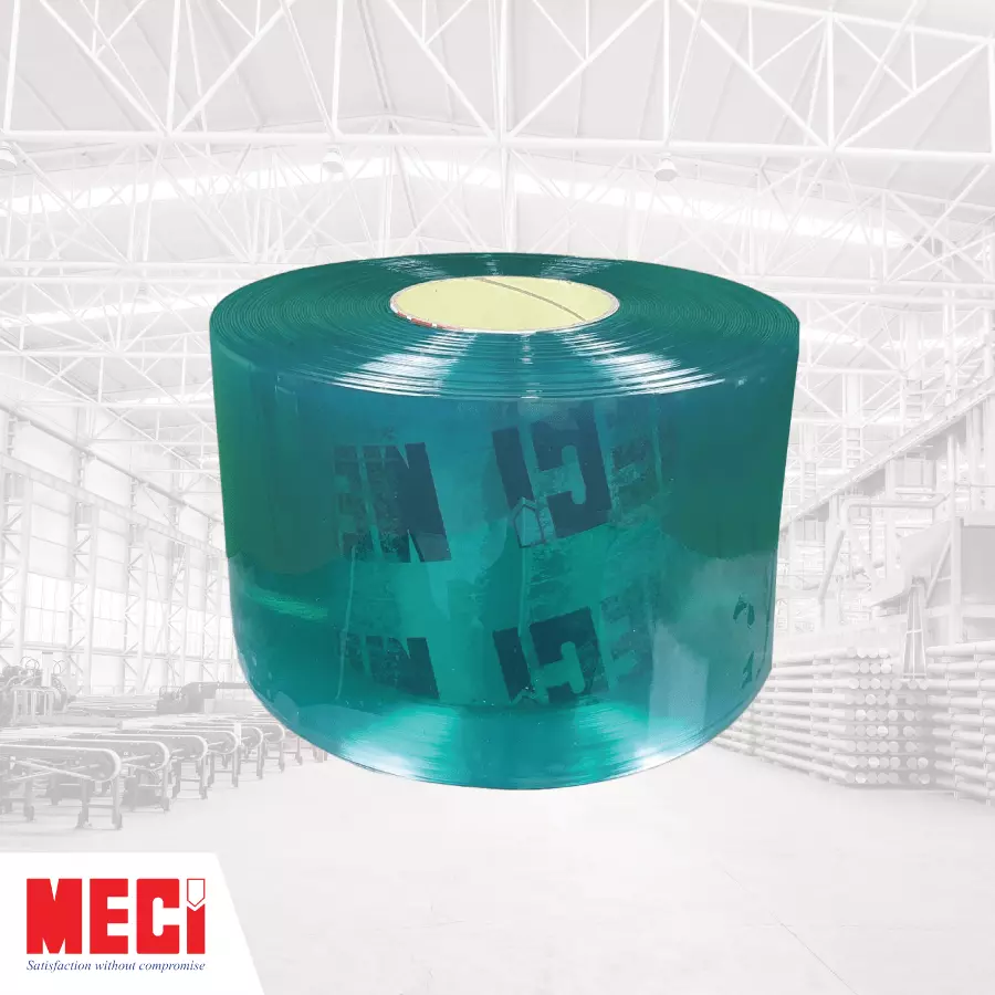 Cuộn nhựa PVC xanh ngọc