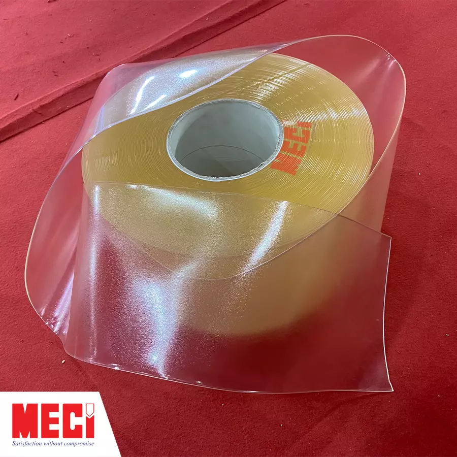 Cuộn nhựa pvc trắng mờ