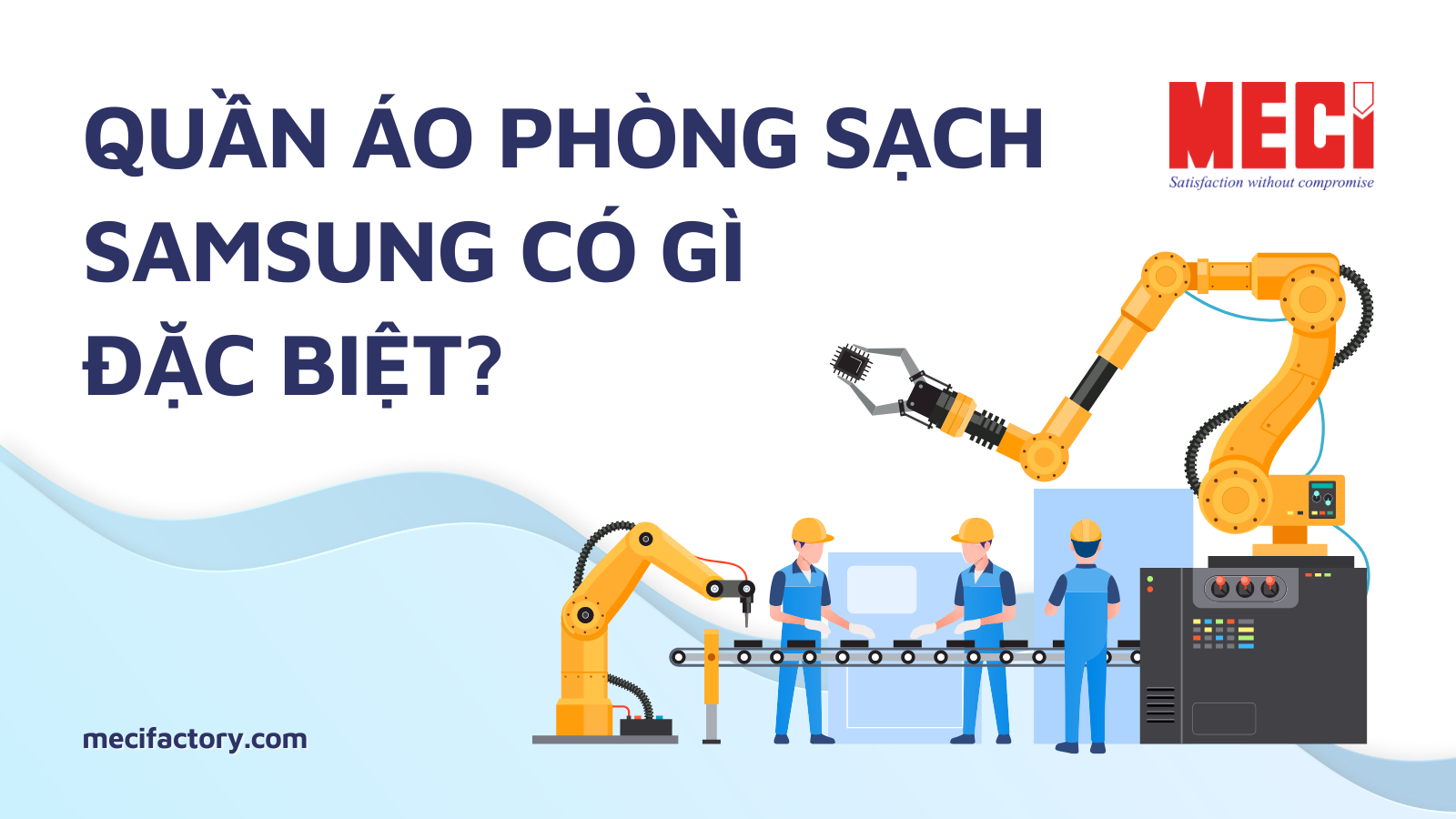 Ảnh bìa bài viết quần áo phòng sạch Samsung