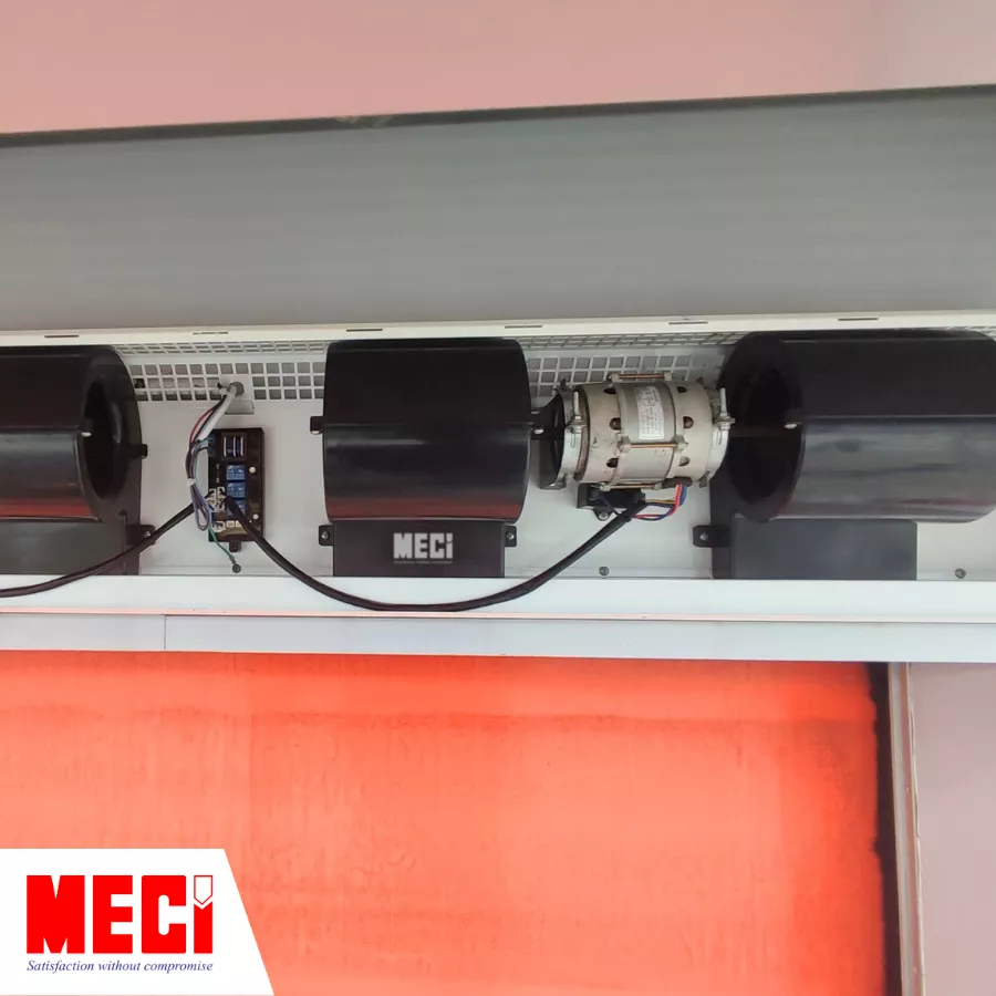 Cận cảnh cấu tạo bên trong quạt cắt gió