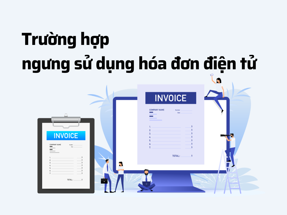 hình ảnh đồ họa, bên trái là bảng hóa đơn bằng giấy, bên trái là bảng hóa đơn điện tử trong máy tính