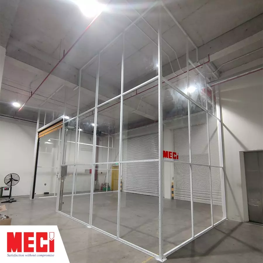 Vách ngăn nhựa PVC trong suốt