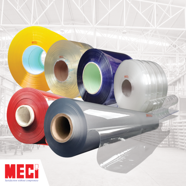 Các loại cuộn nhựa PVC đầy màu sắc