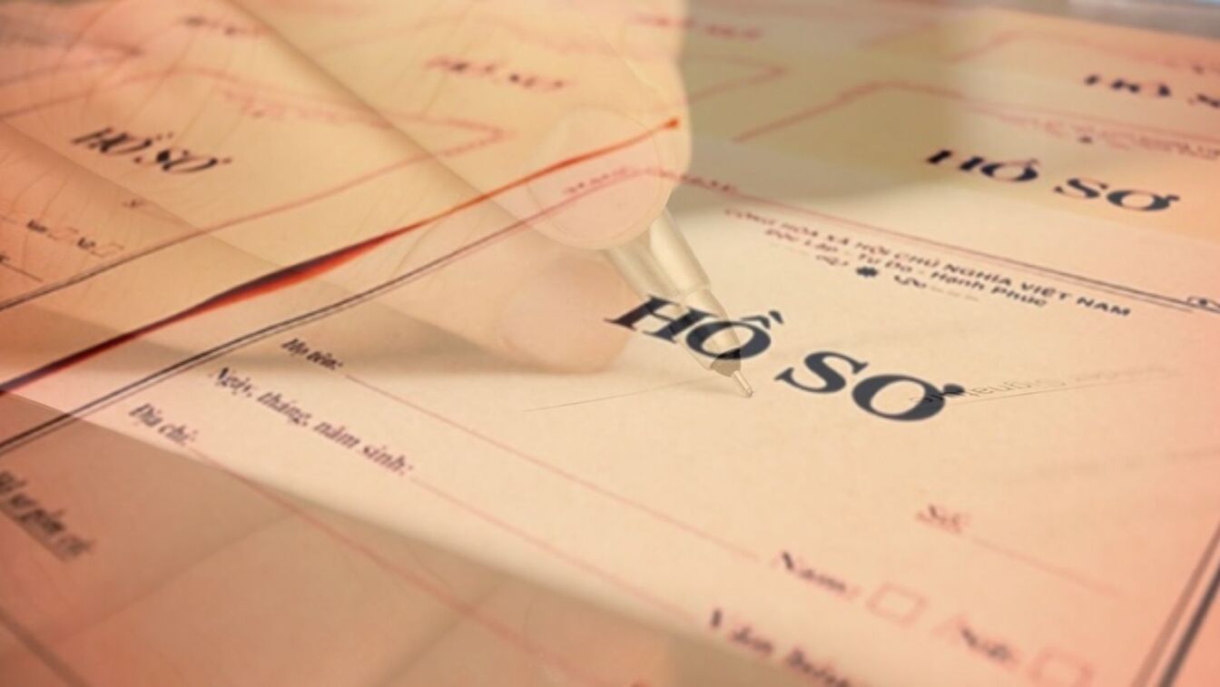 Bìa hồ sơ xin việc