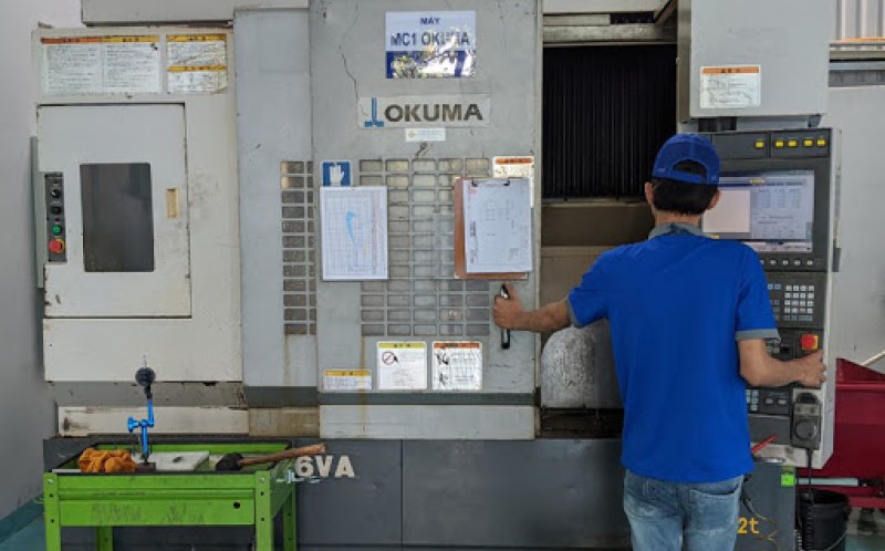 Máy móc của công ty VN-TECH hiện đại