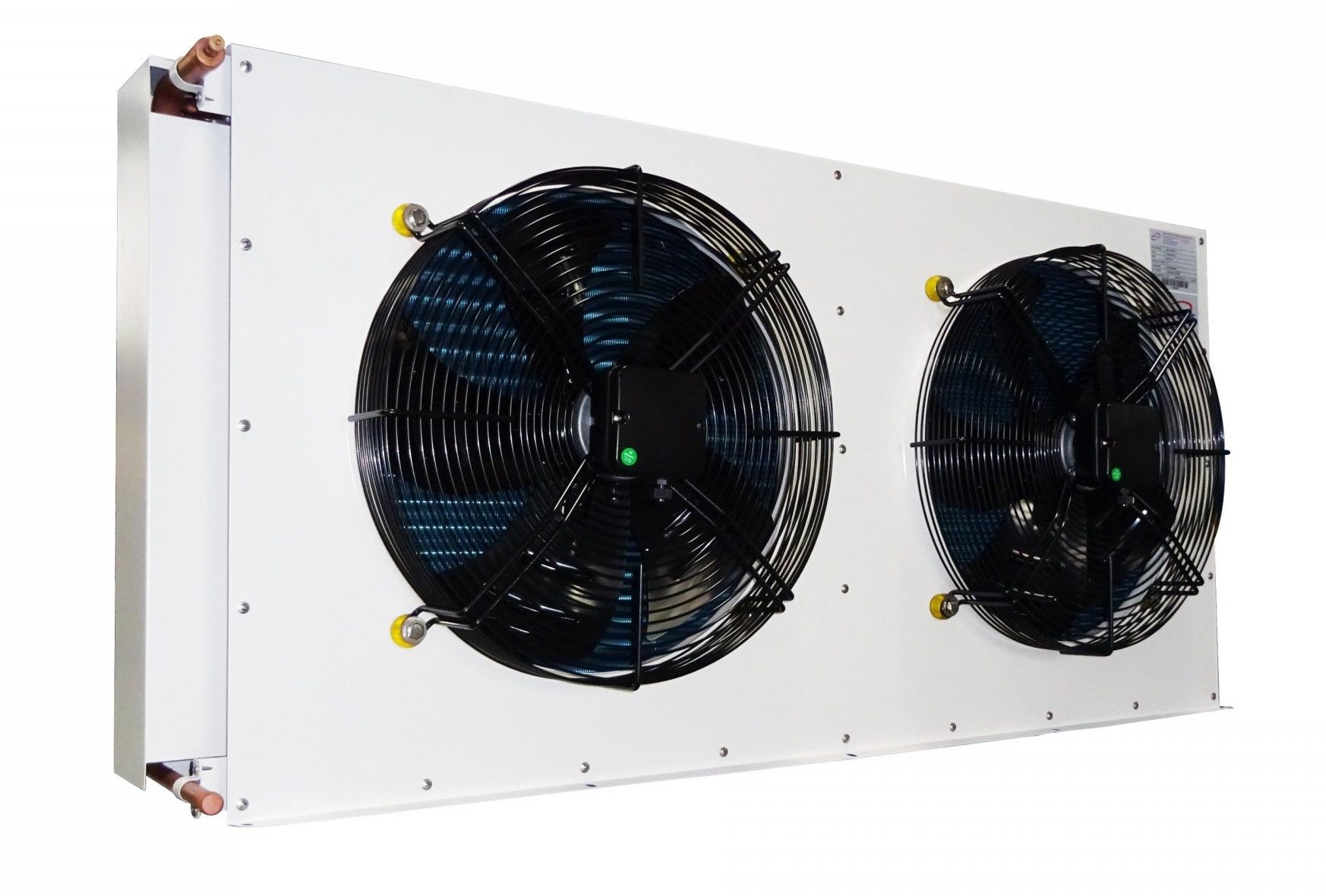 dàn bay hơi máy lạnh tách nền đặt trên background trắng