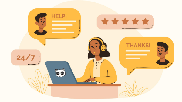 Trung tâm chăm sóc khách hàng hoạt động 24/7 để hỗ trợ liên tục