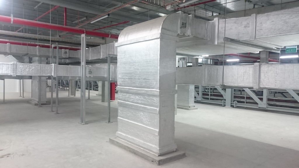 Tòa nhà được lắp đặt hệ thống AHU