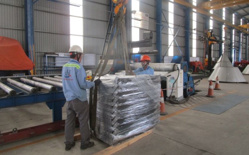 Xưởng sản xuất và gia công công ty Minh Quân