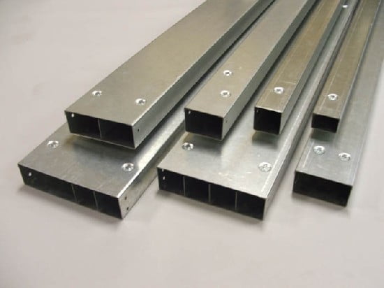 Loại thang máng cáp được mạ điện phân