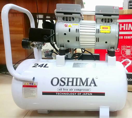 Loại máy nén khí không dầu Oshima sản xuất ở Nhật