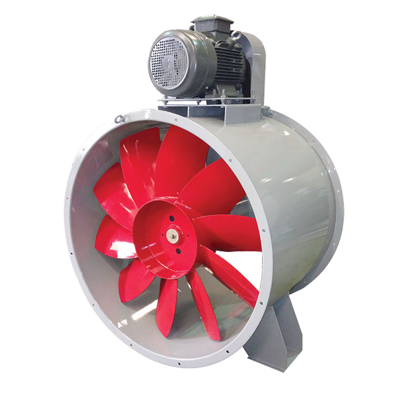 Mẫu quạt công nghiệp tròn có trực quay gián tiếp