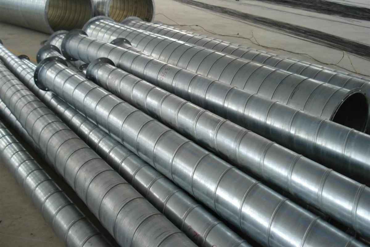 Loại ống thông gió có hình dáng tròn xoắn