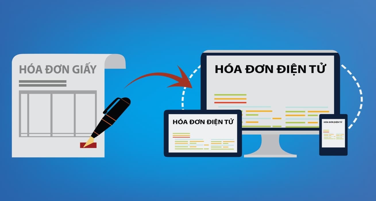 Chuyển đổi hóa đơn giấy sang hóa đơn điện tử 