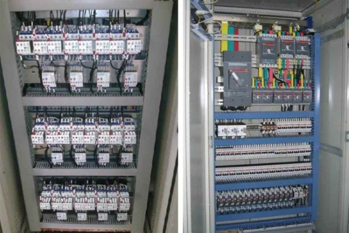 2 mẫu tủ điện điều khiển hoàn chỉnh