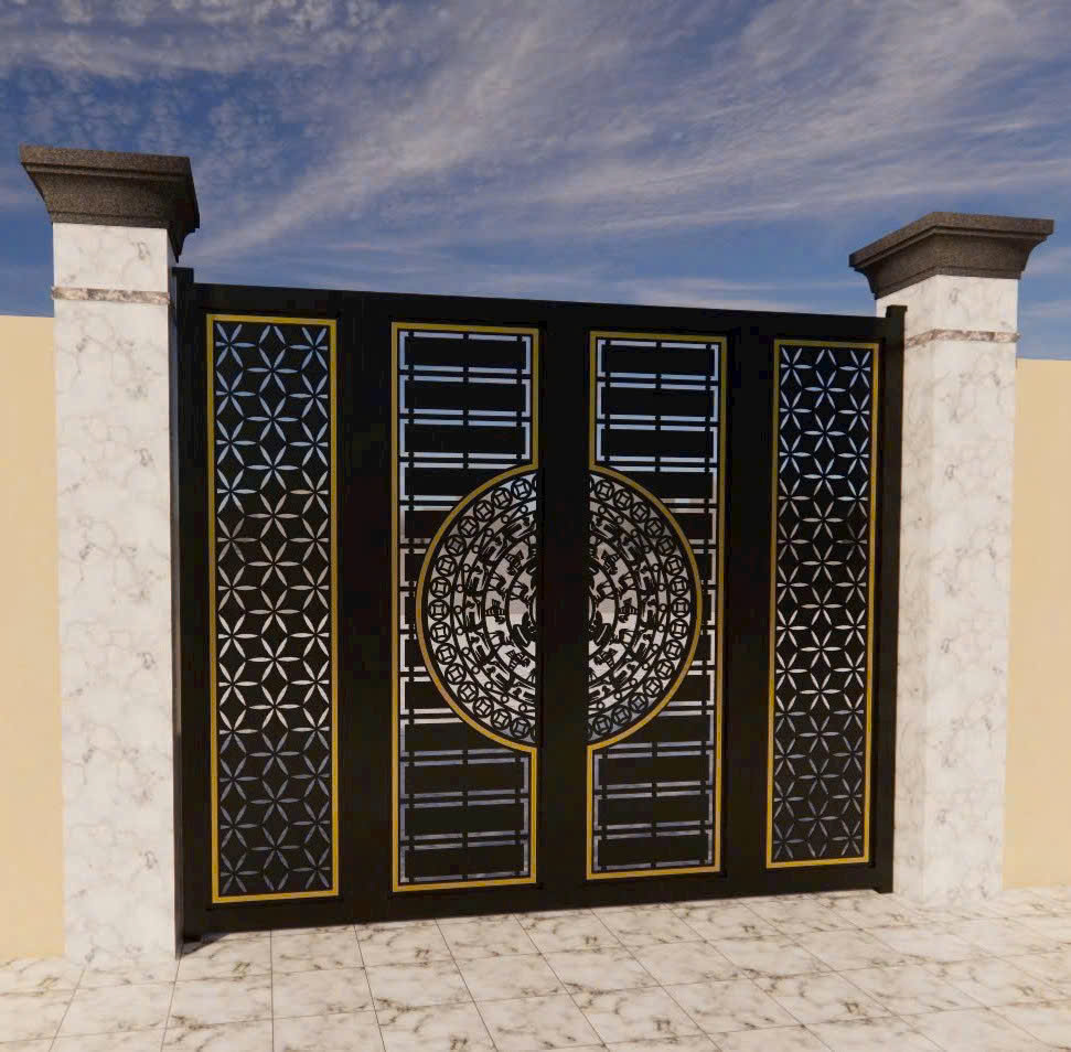 Cửa Cổng Kim Loại