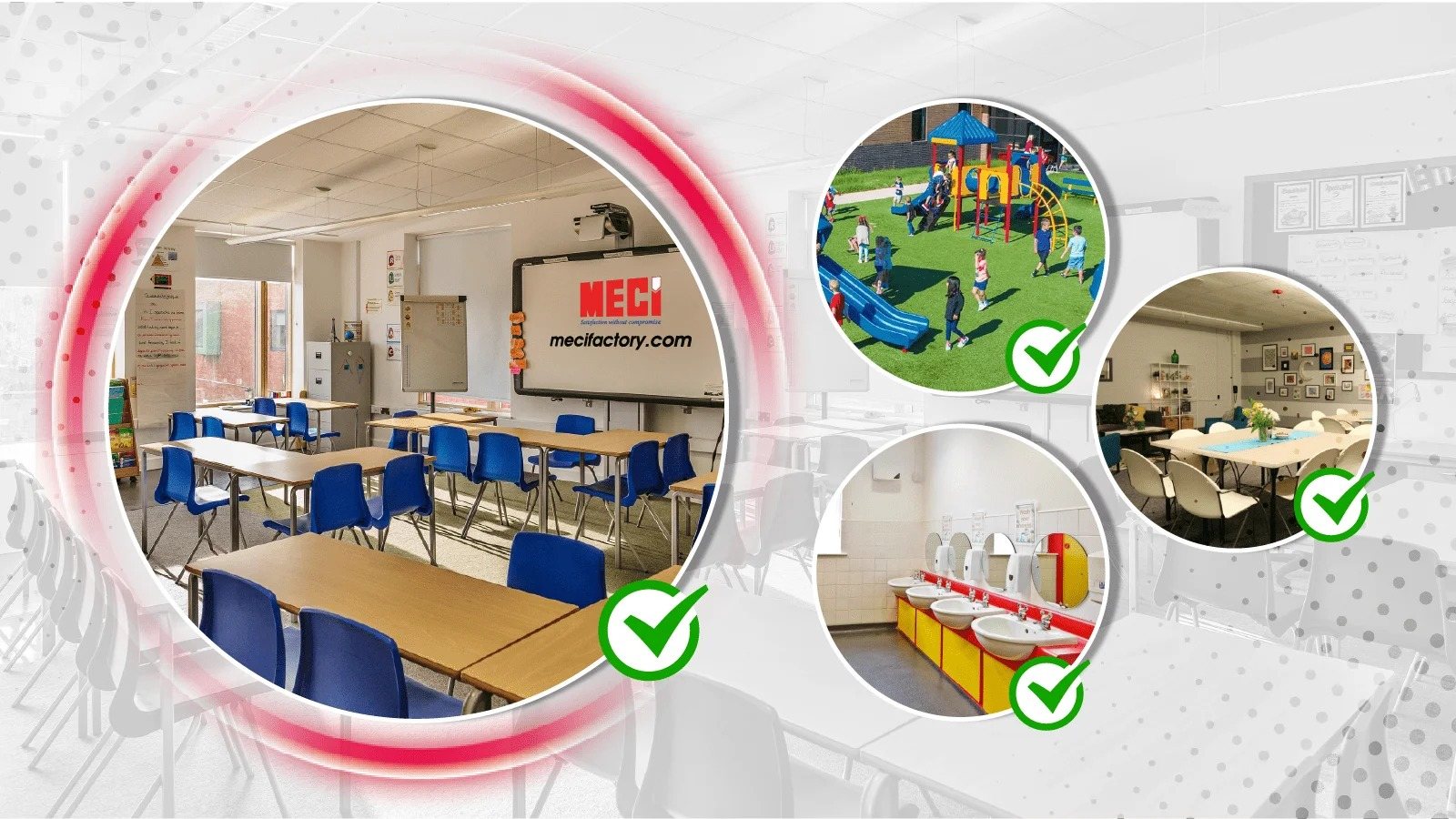 Ảnh bìa bài viết tiêu chuẩn thiết kế trường tiểu học