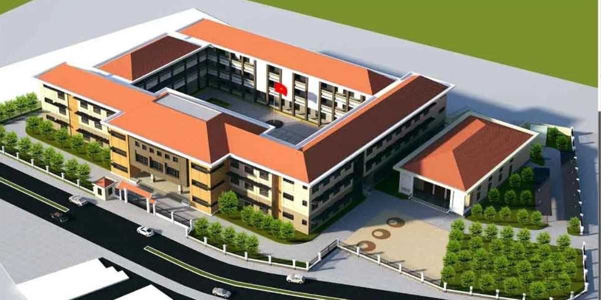 Mô hình thiết kế trường tiểu học đạt chuẩn