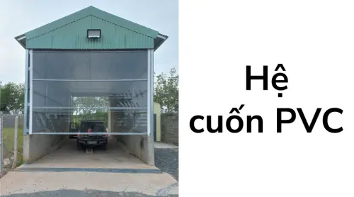Sản phẩm Rèm cuốn PVC Cốc Doors