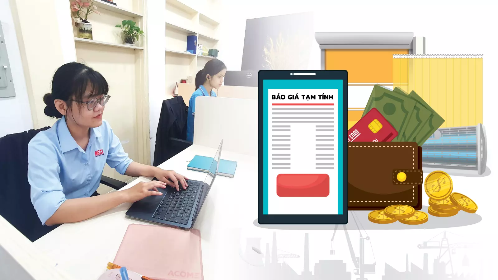 Trang tư vấn MECI - Ảnh bìa cho mục Báo giá