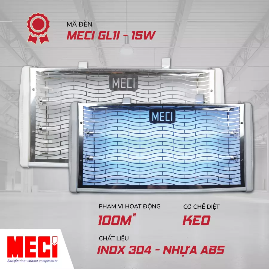 Sản phẩm Đèn diệt côn trùng GL1I - 15W