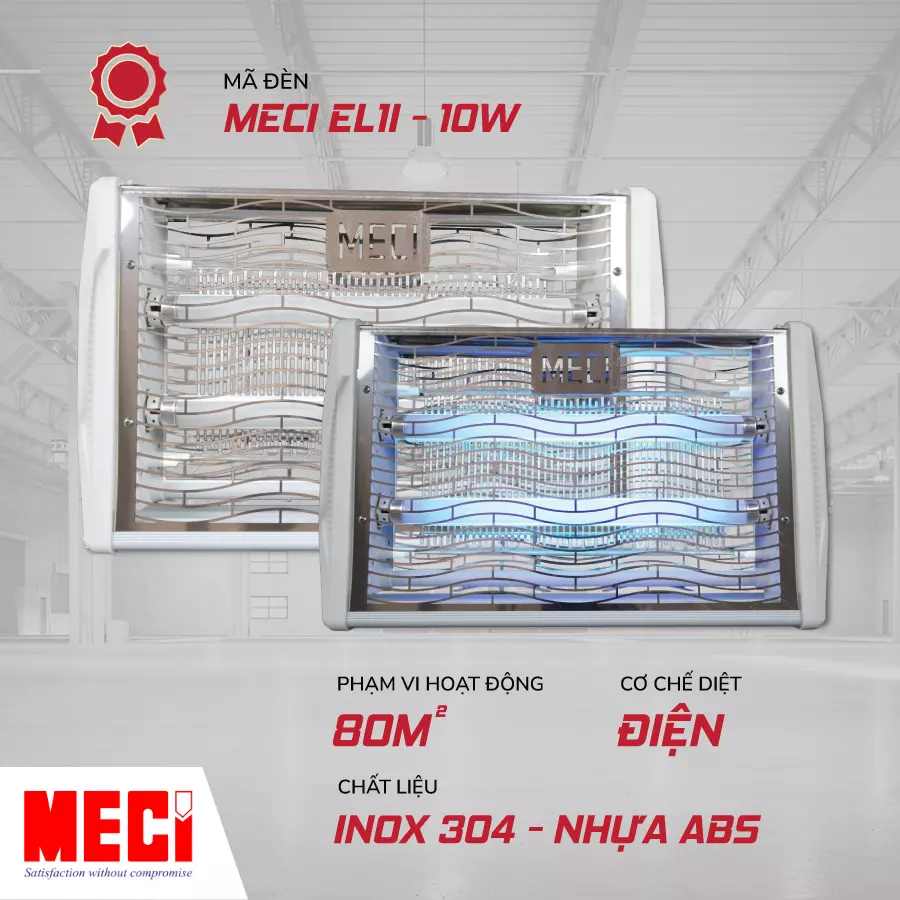Sản phẩm Đèn diệt côn trùng EL1I - 10W