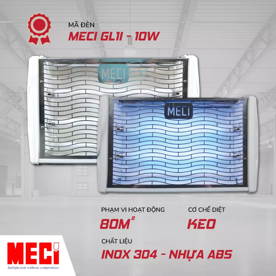 Sản phẩm Đèn diệt côn trùng GL1I - 10W