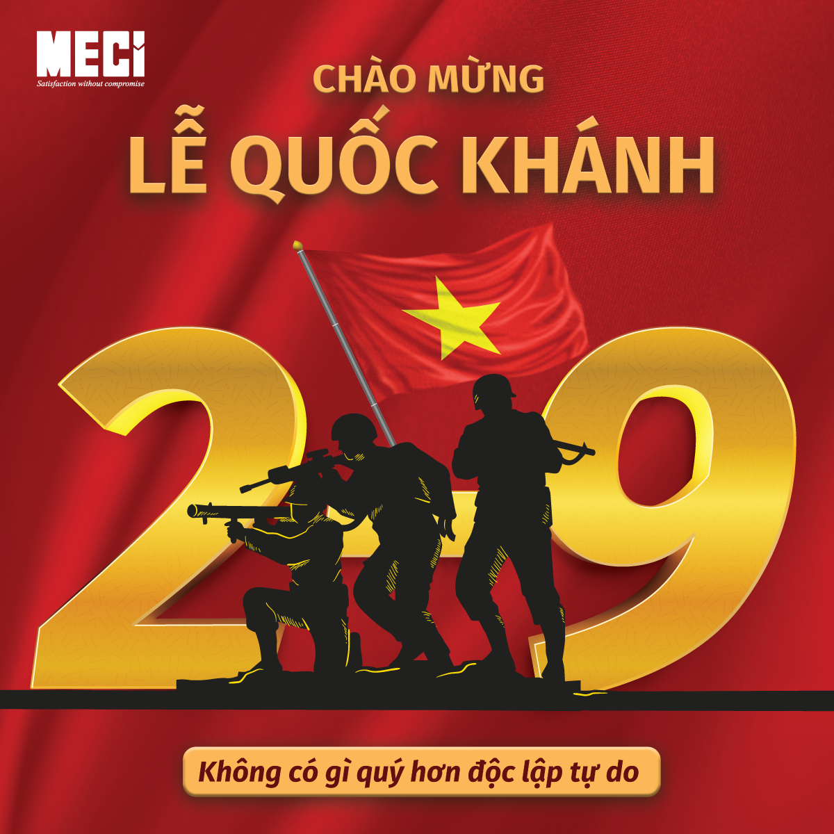 Chúc mừng lễ quốc khánh 2/9