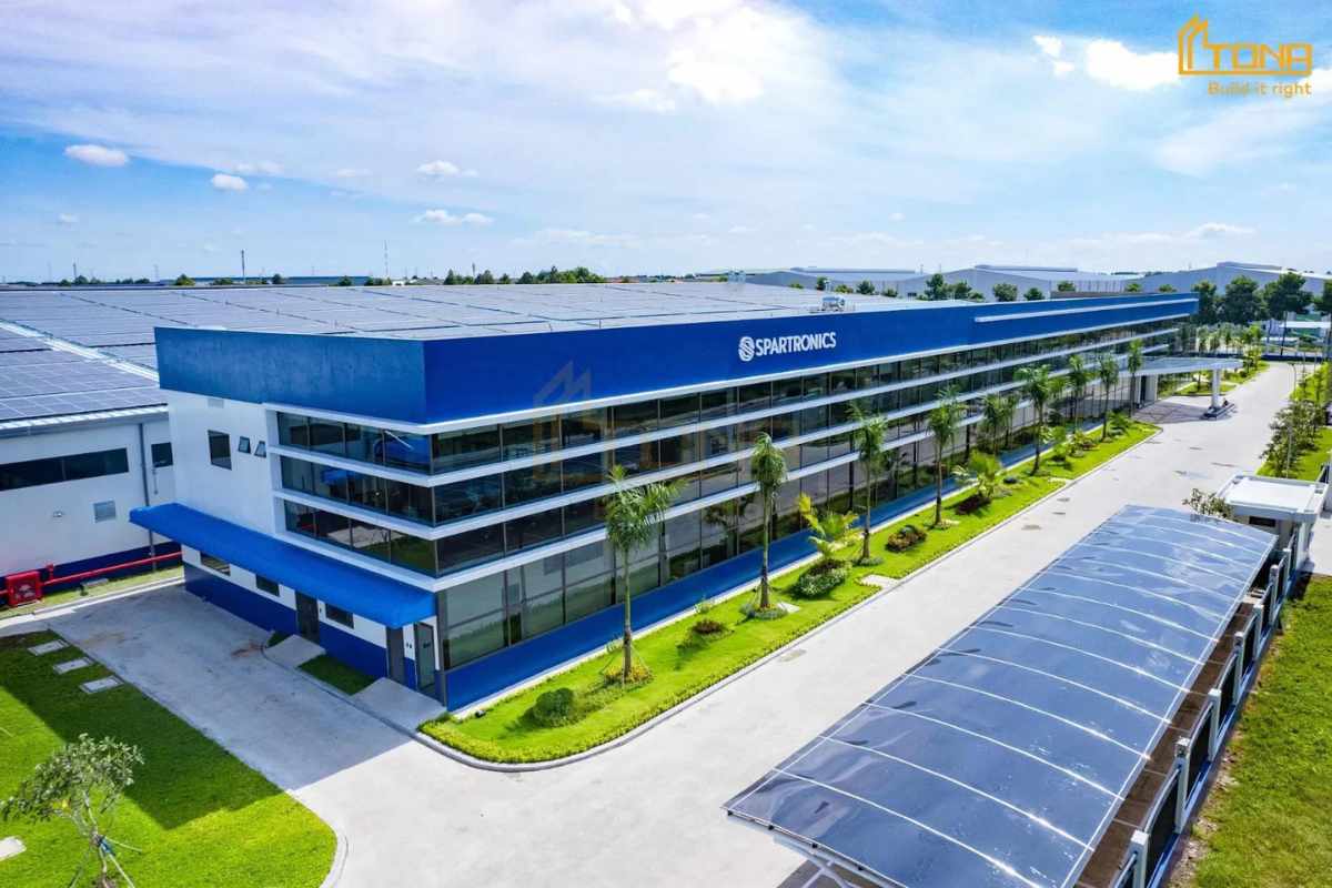 Tổng quan quy mô nhà máy Spartronic Việt Nam