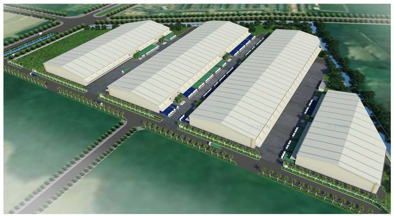 Dự án Nhà xưởng tại Khu công nghiệp VSIP Bắc Ninh tại VNF Design