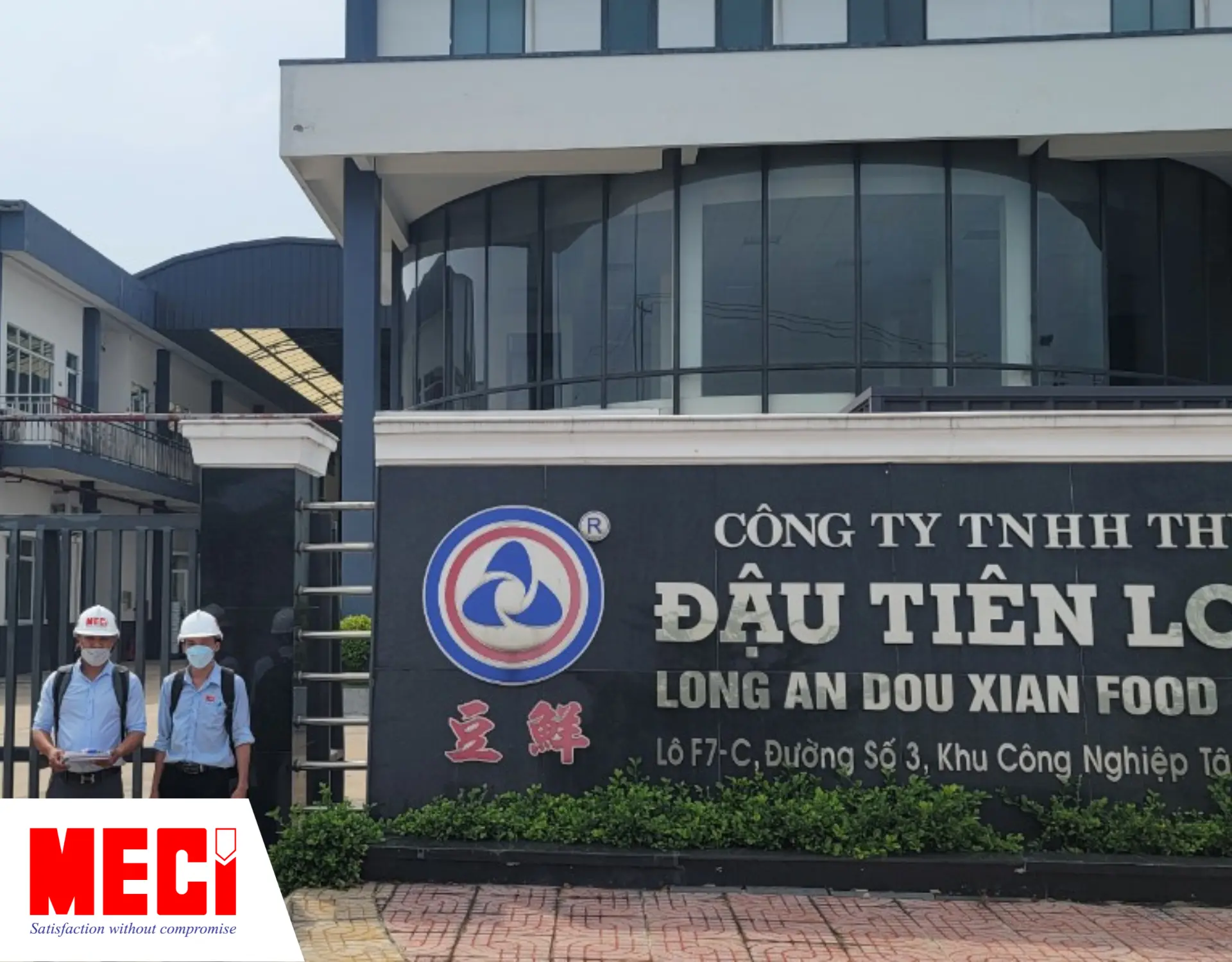 Kỹ thuật MECI có mặt tại nhà máy Đậu Tiên.