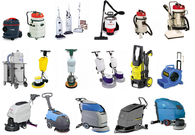 Các thiết bị chuyên dùng trong vệ sinh công nghiệp