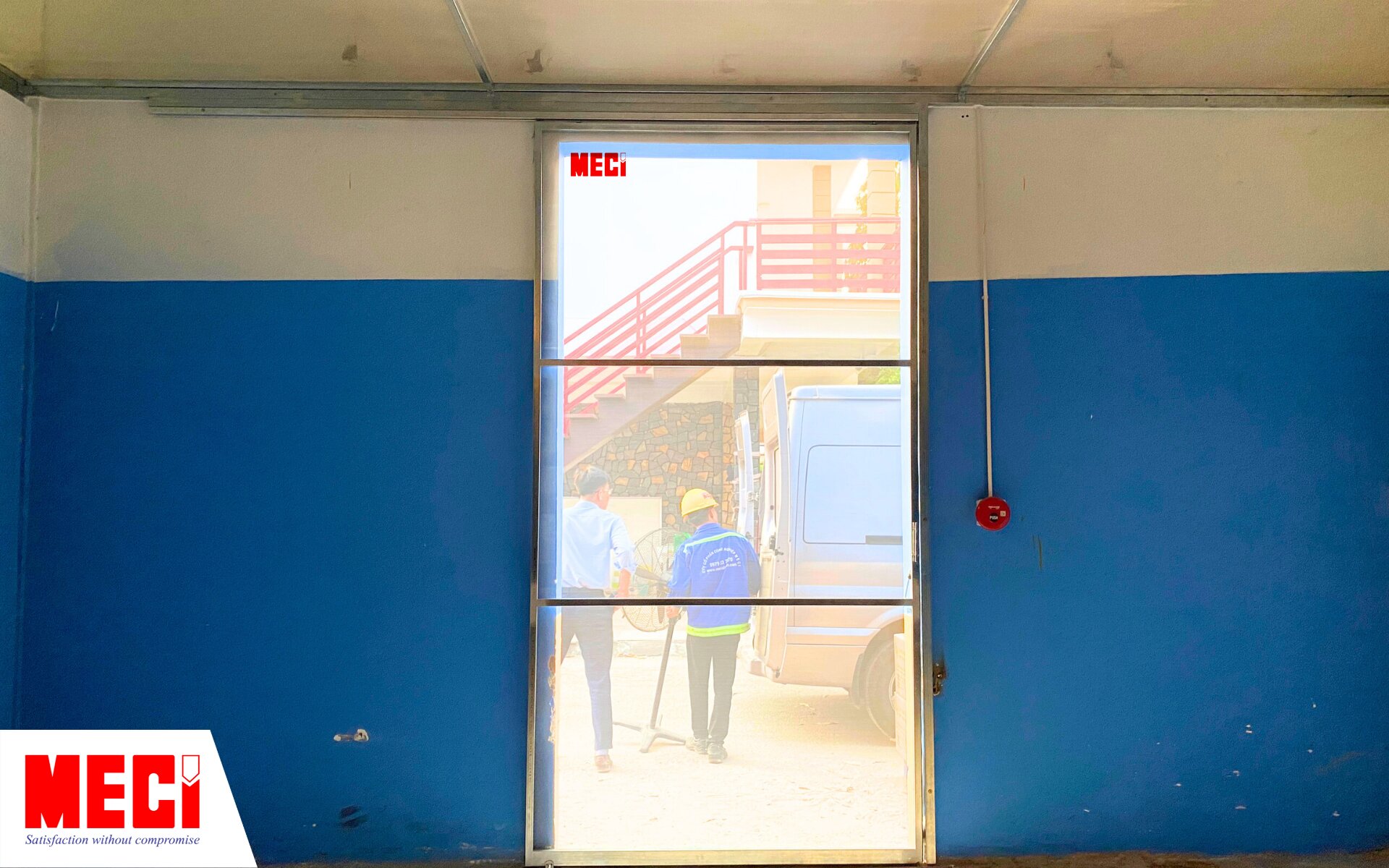 vách lưới ngăn côn trùng MECI tại NutriNest