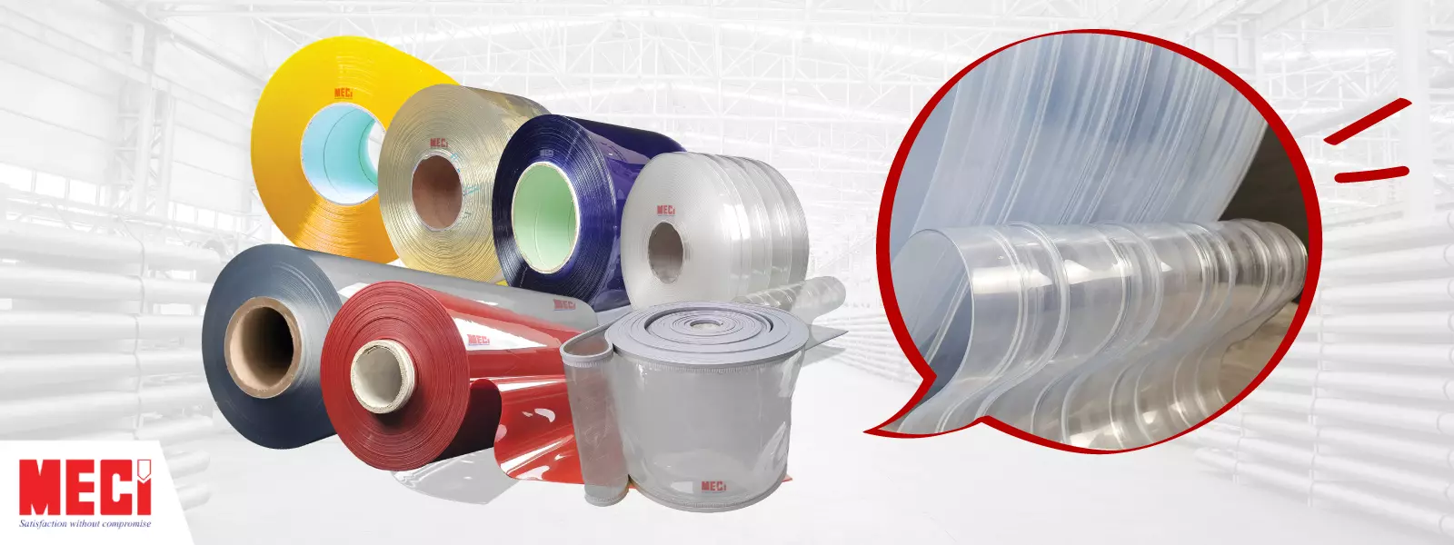 Cuộn nhựa pvc dẻo nhiều màu sắc