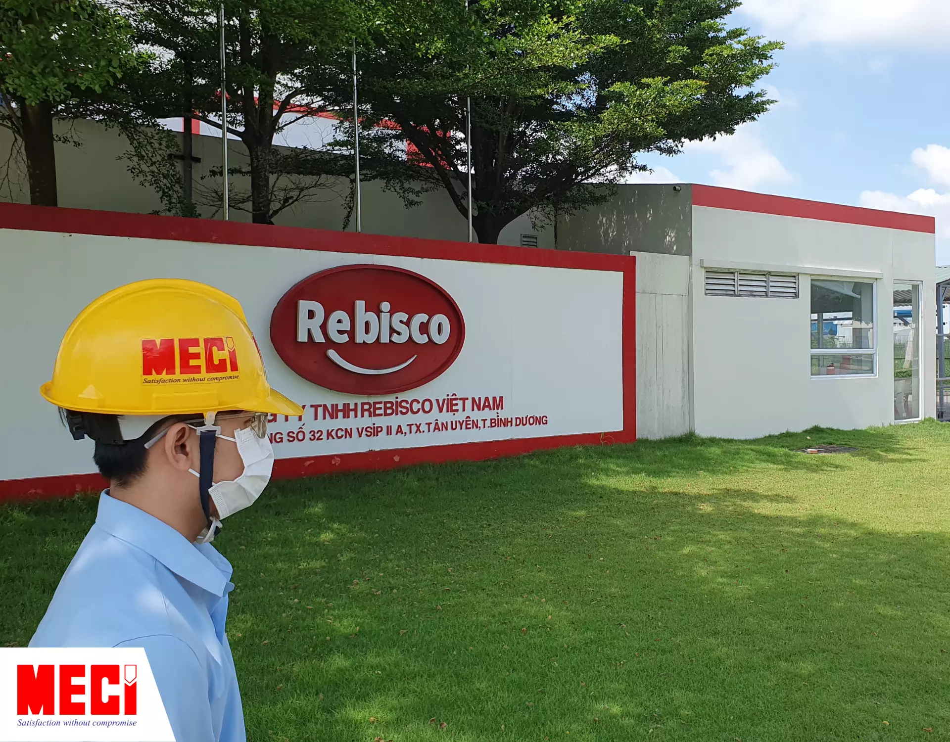 Nhân viên MECI có mặt tại nhà máy Rebisco Việt Nam