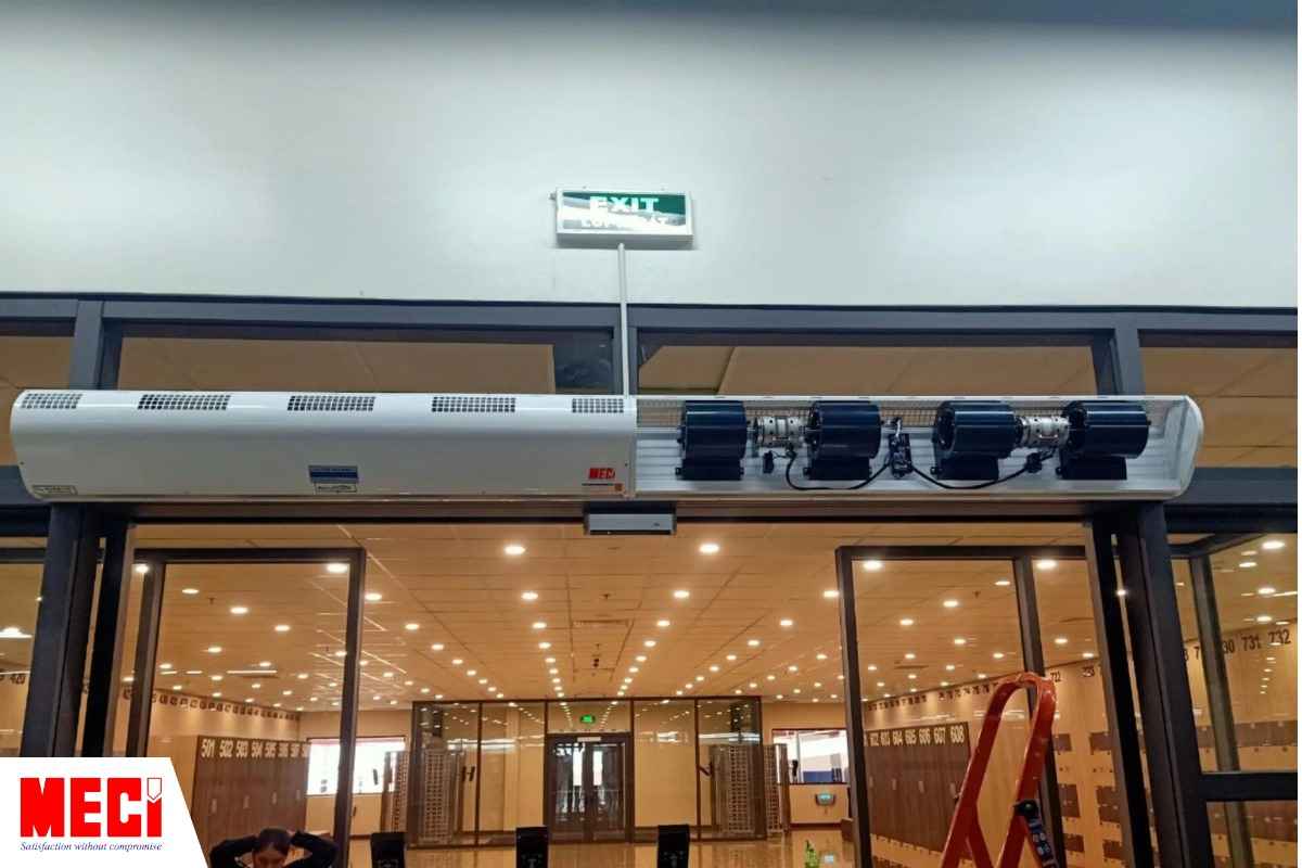 quạt cắt gió tại nhà máy Spartronics được MECI tháo ra để bảo dưỡng