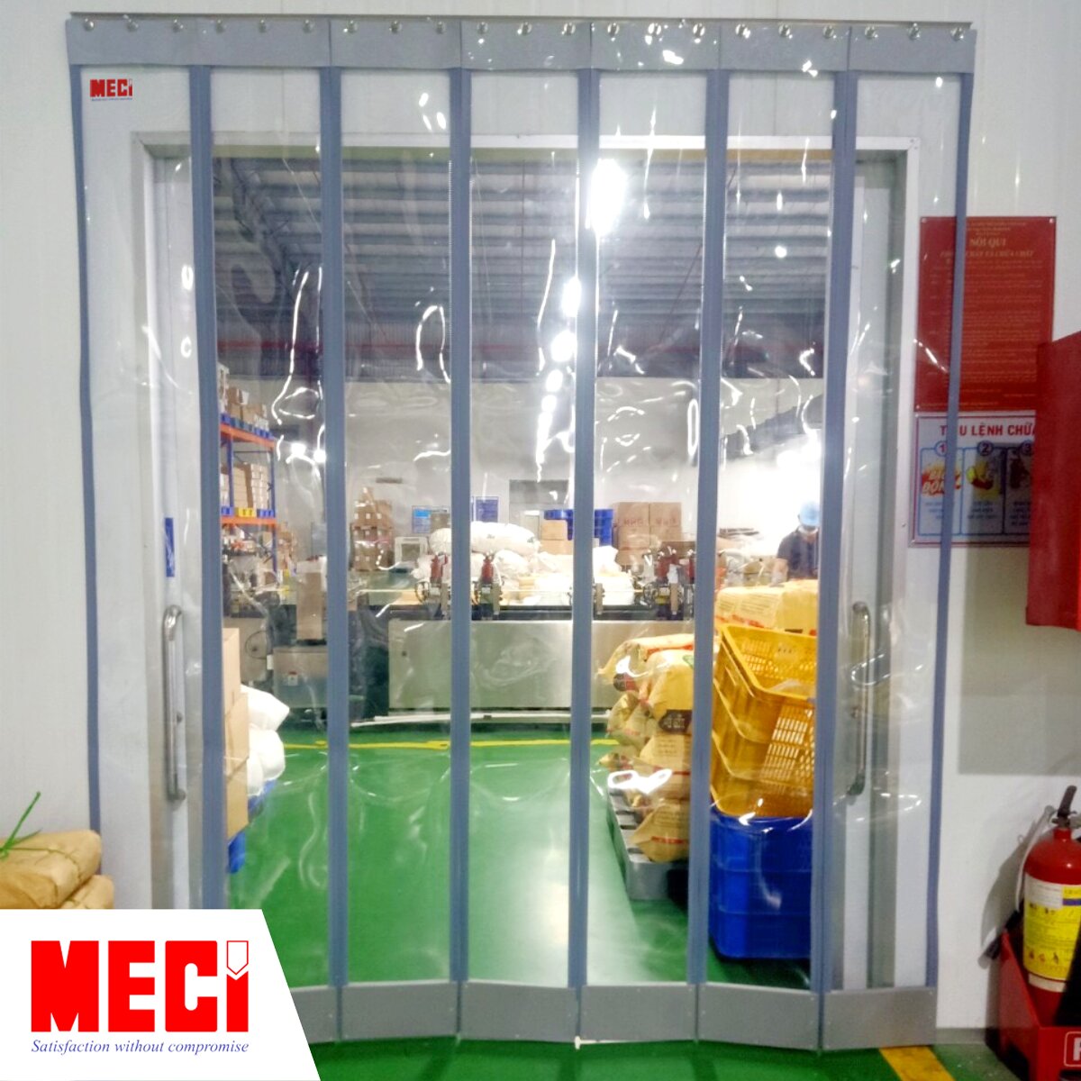 rèm nhựa nam châm cho Amiba