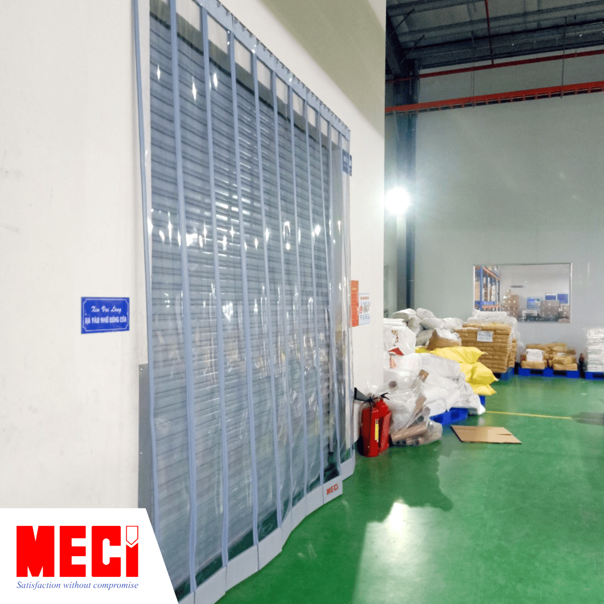 rèm nhựa nam châm cho Amiba