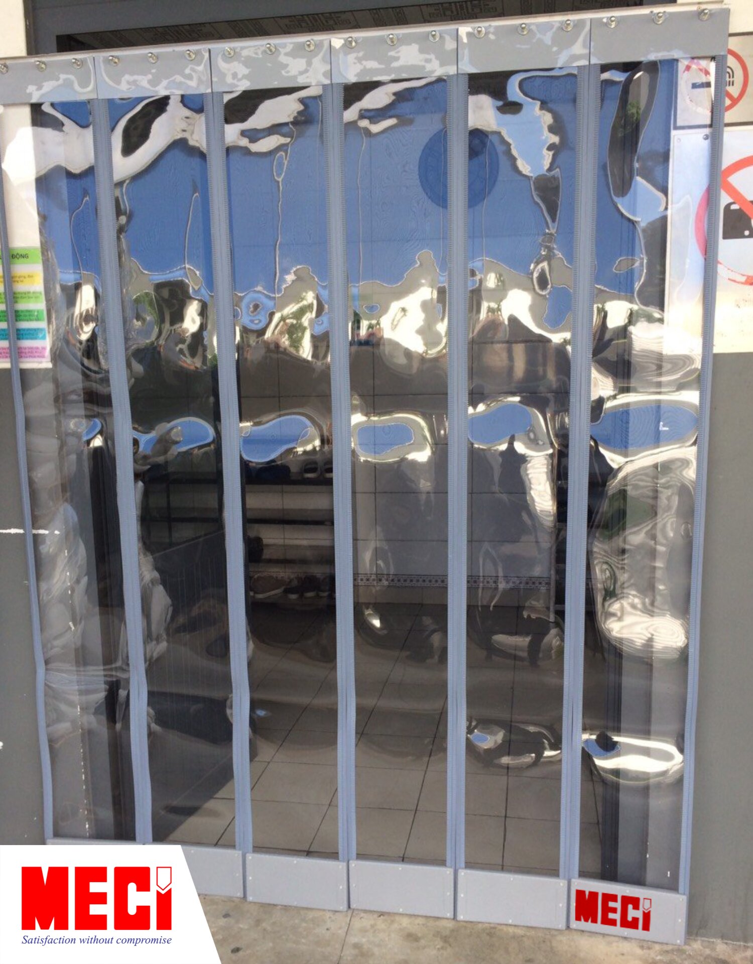 rèm nhựa nam châm cho Amiba