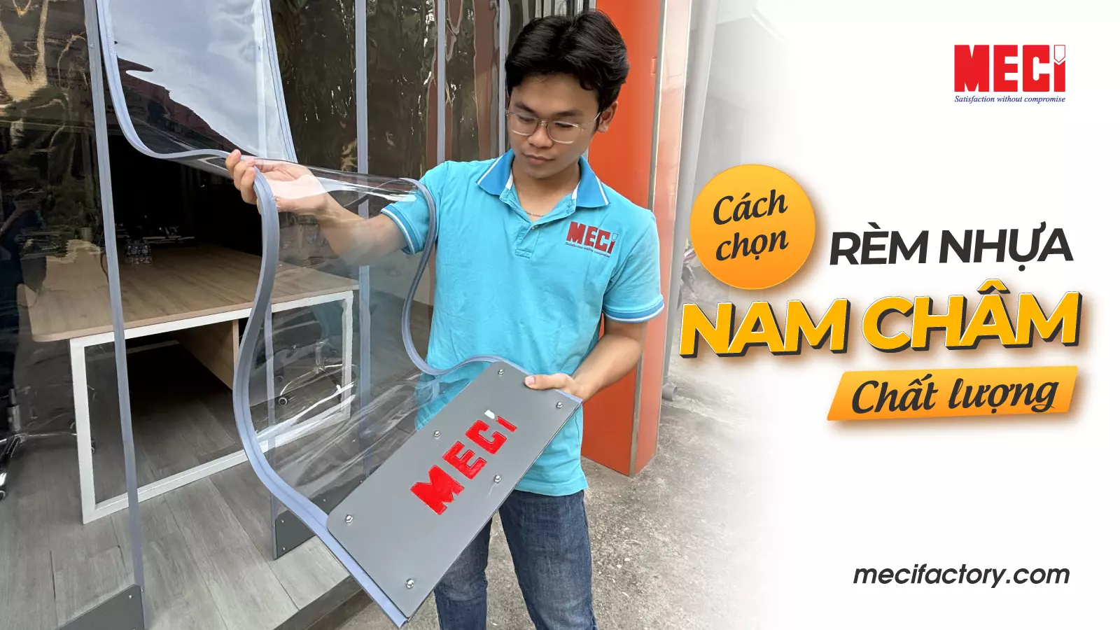 Ảnh bìa biểu thị cách còn rèm nam châm chất lượng