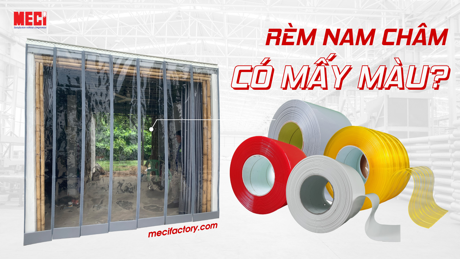 thumb của rèm nhựa nam châm có mấy màu?