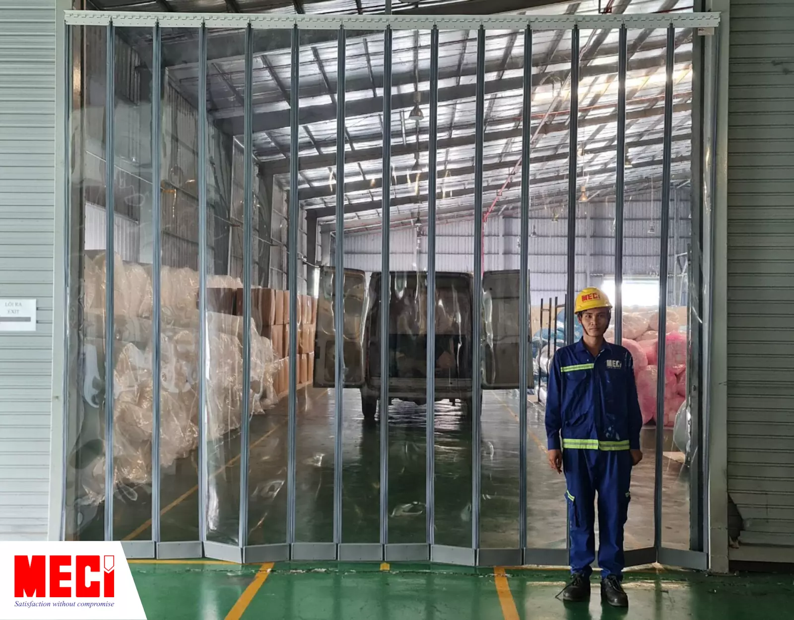 Kỹ thuật MECI và rèm nhựa nam châm