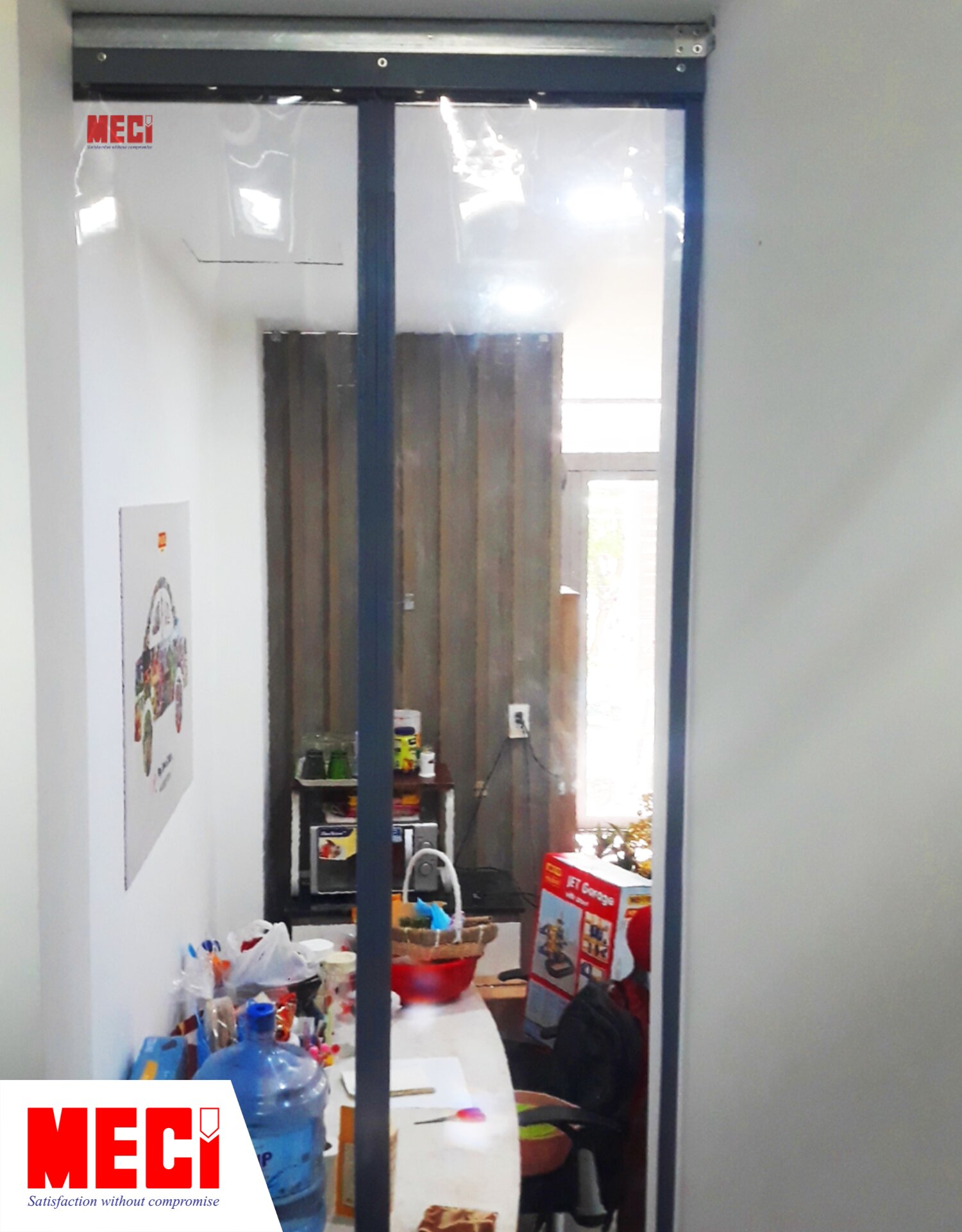 Rèm nhựa nam châm từ tính MECI