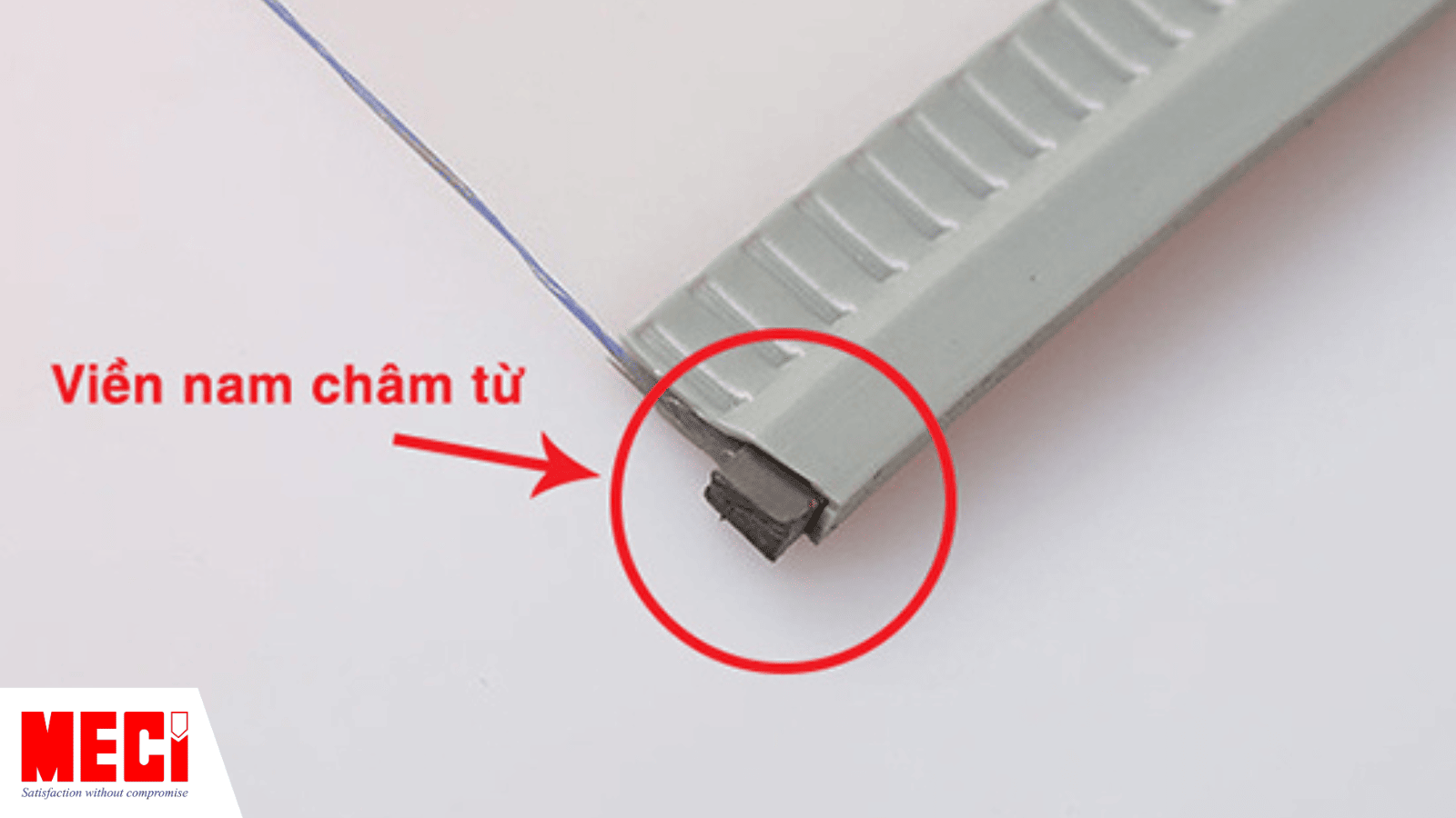 Viền nam châm từ tính của rèm nhựa nam châm từ tính