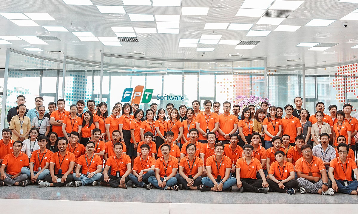 Nhân sự FPT Software tại một chi nhánh