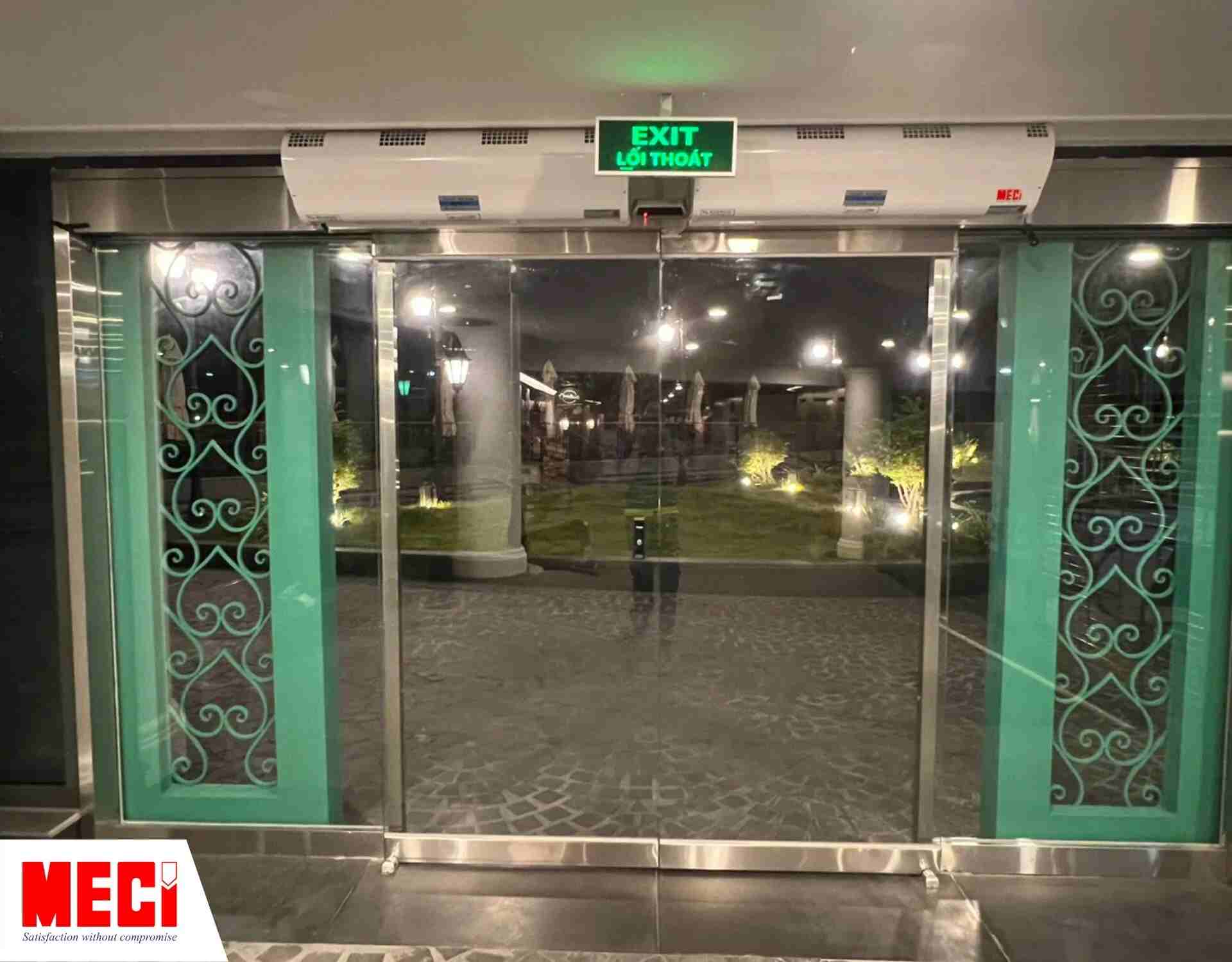 quạt cắt gió MECI lắp đặt tại Diamond Plaza
