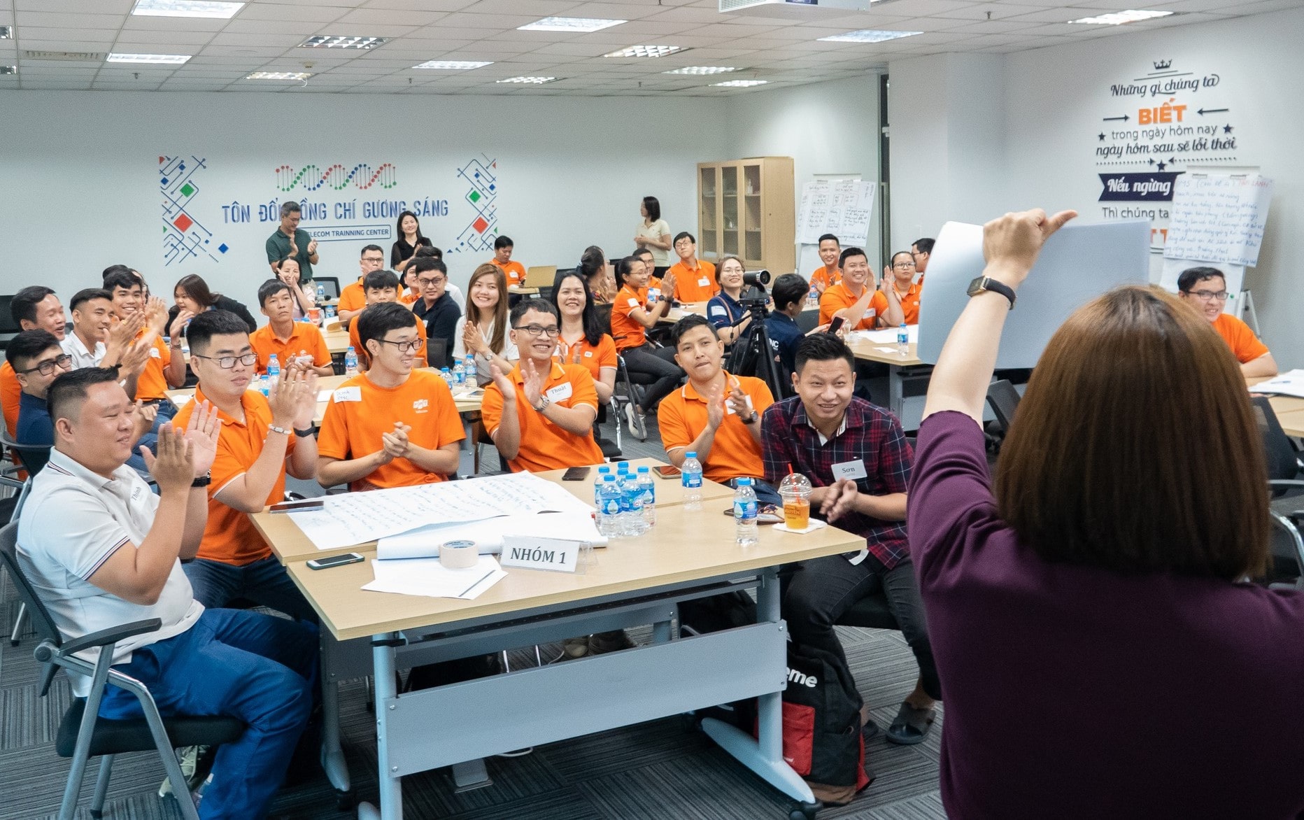 Nhân sự tập đoàn FPT năng lượng nhiệt huyết